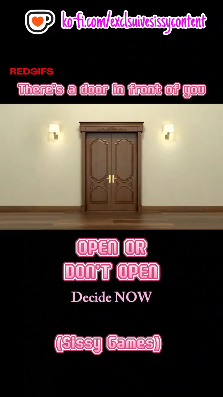 What Waits Behind The Sissy Door? 🚪🤔😈 (Sissy Games)