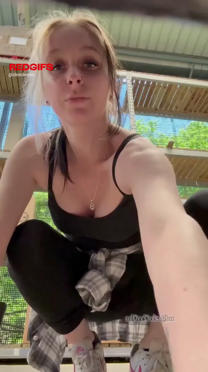The men in B&amp;Q love my tits