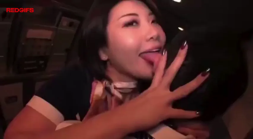 Slutty Japanese with a crazy big ass