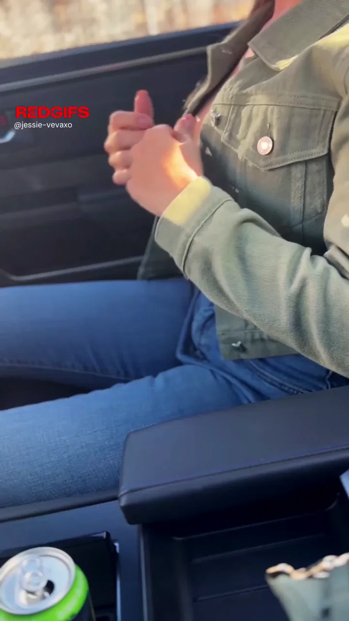 Nipples Quit Hiding: Eraser Titty Tease in the Car 🚗💦