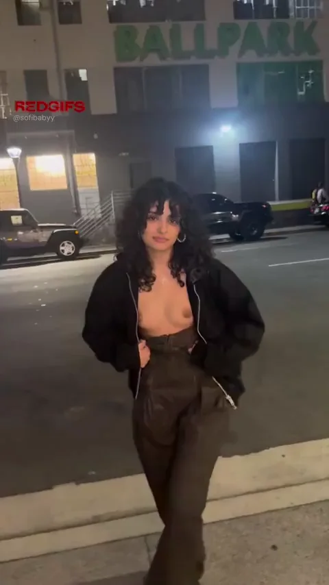 Street Slut Tease: Do These Massive Tits Deserve Your Load?