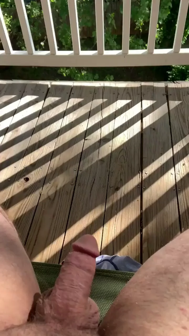 I miss having a balcony
