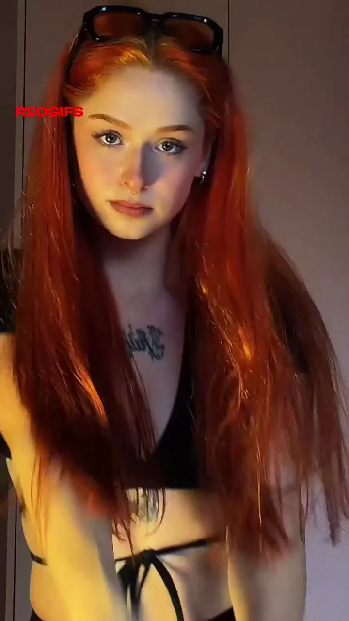 All black because red hair is the fit