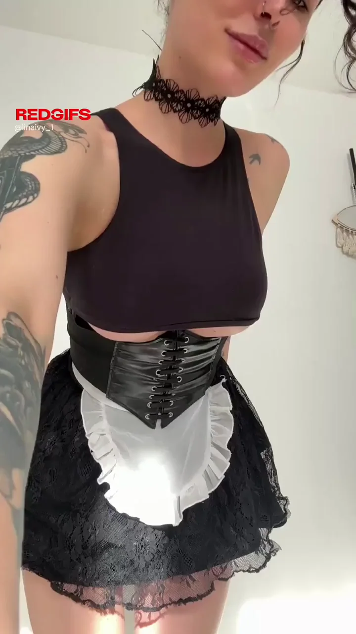 Goth girls never should wear panties