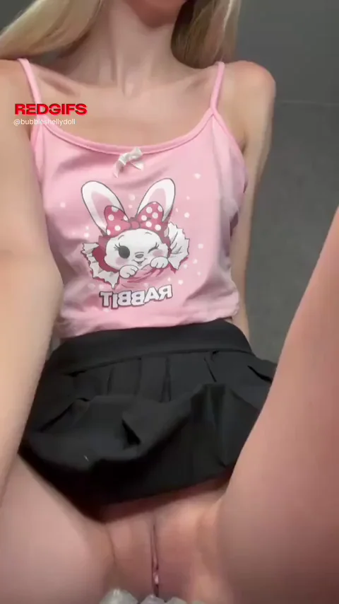 Daddy's Little Slut Shows Off Her Tight Teen Pussy