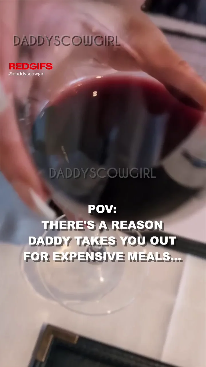 🍷 Daddy's Cowgirl Reveals the Naughty Reason for Fancy Dinners 😈🔗