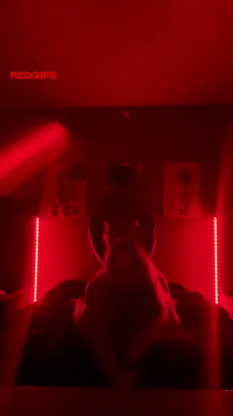 Red Glow BBC Pounds Cute Amateur Slut's Juicy Ass