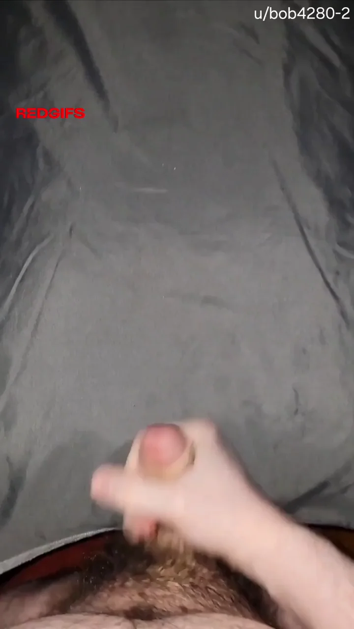 💦 Chubby Dude Jerks Hairy Cock & Explodes Cum All Over 😈