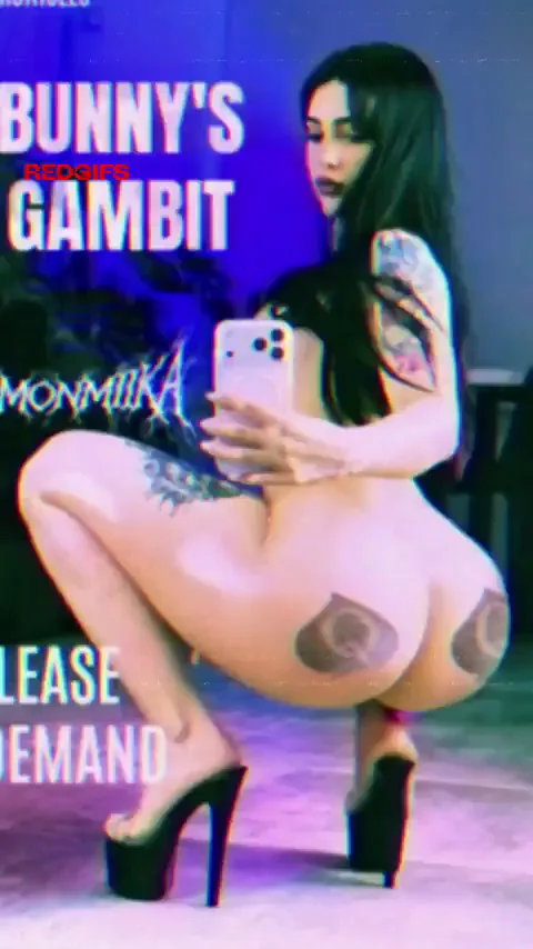 🐰 Bunny Gambit's Phat White Ass Overload & BBC Stroke Tease! 🍑💦