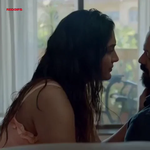 Eesha Rebba's Slutty Homemade Kiss Fest with Big Dick Tease