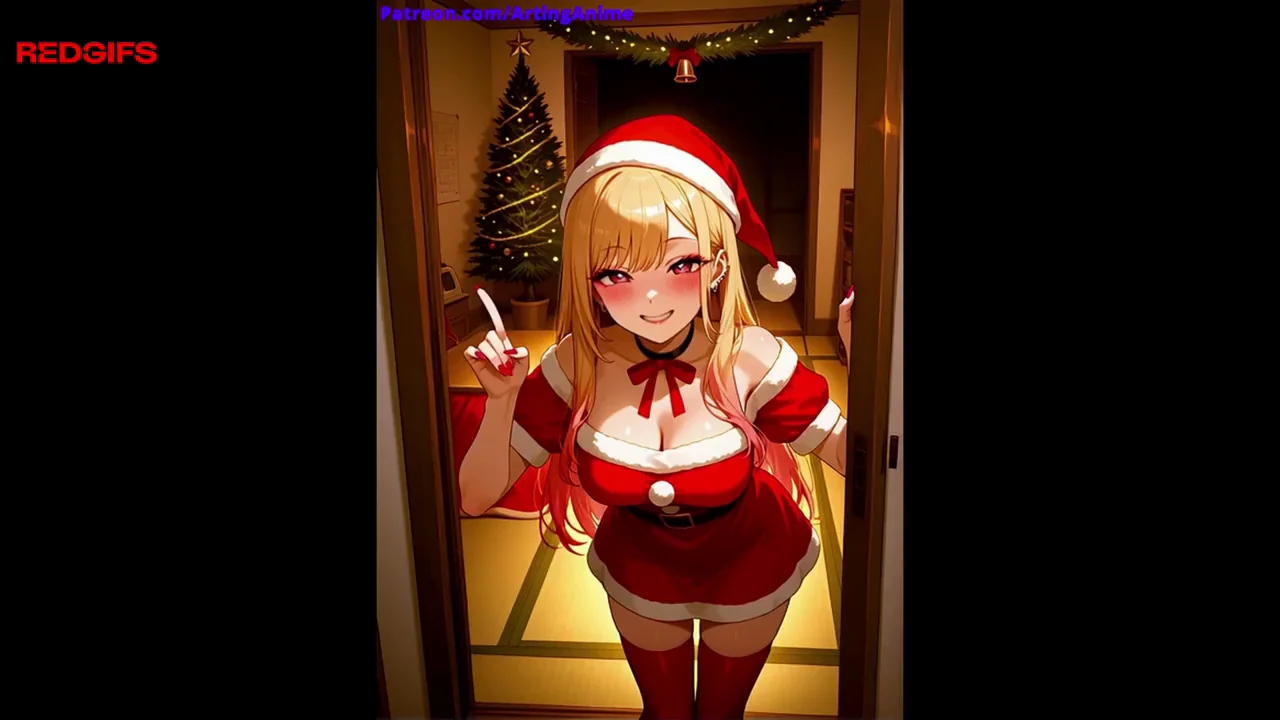 Marin Kitagawa New Year Cosplay Fuck - AI Generated Hentai