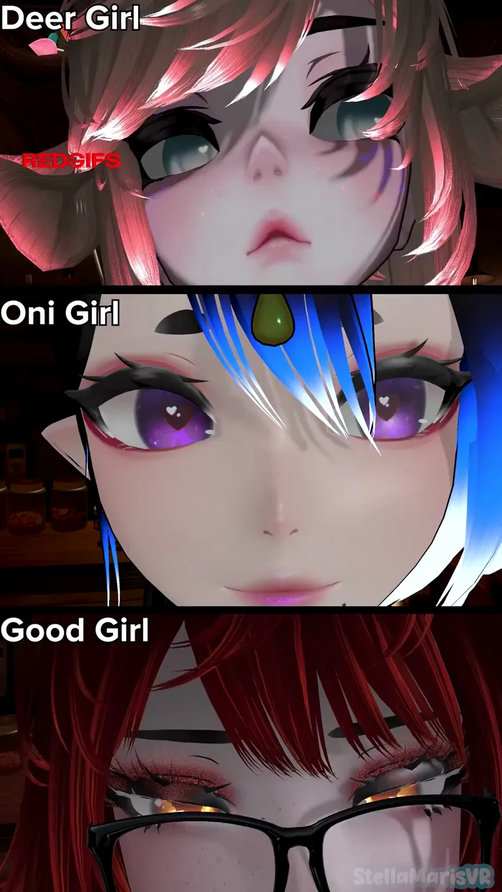🍑 Deer Girl, Oni Slut & Good Girl: Pick Your Hentai BJ fave! 💦