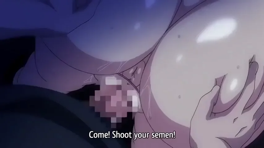 Beloved Mother 1 - Blindfolded and tied up mom has hentai sex with nephew and son