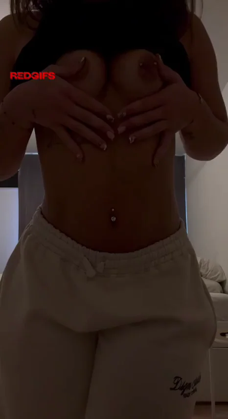 Hot Teen Begs: You Like These Juicy Tits?