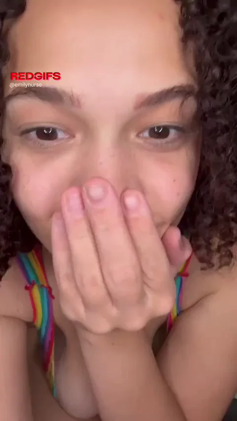 Ebony Teen's Massive Tits Bounce Wilder Than a Pogo Stick