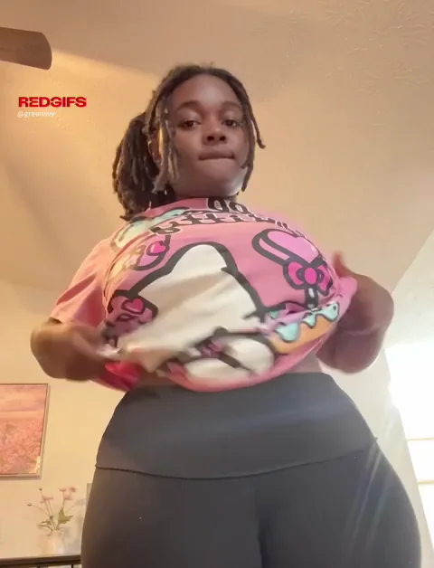 ebony titty drop