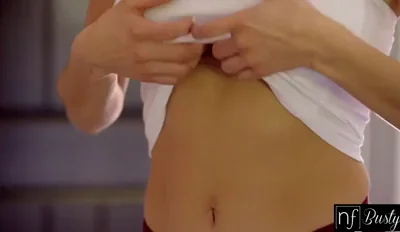 Slutty Tease: Unveiling Perky Titties in Slow-Mo Seduction