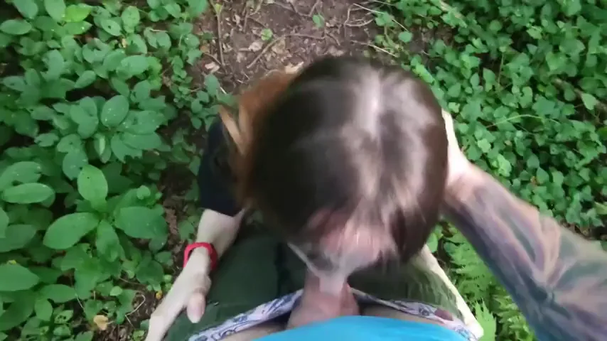 Happy choking slut