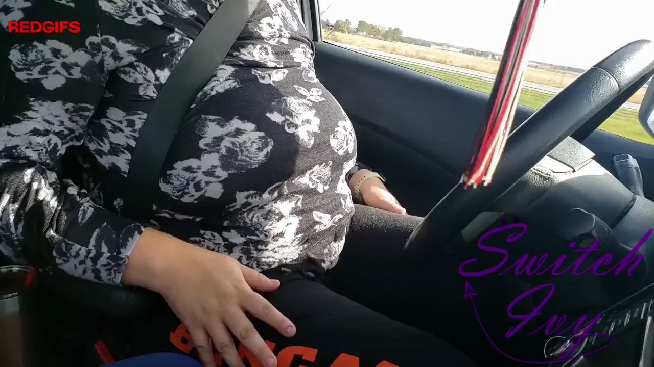 Just flashing my tits on the highway