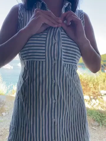 Asian Bombshell's Risky Titty Drop Flash in China 🇨🇳