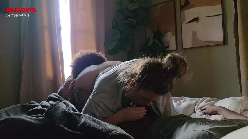 I love being able to suck on a big bbc while my husband taste what he cant have