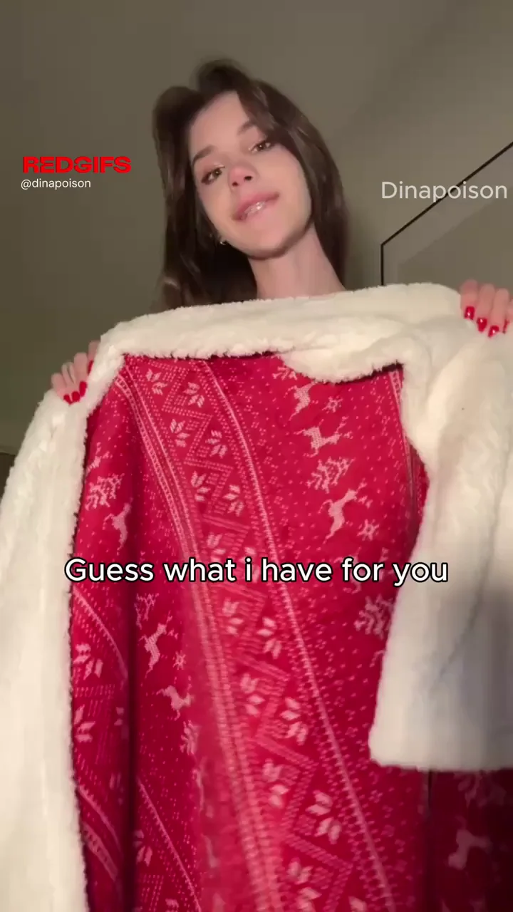 Petite TS Santa Tease: Guess What's Bulging Under My Fur Coat? 🎅🍆✨