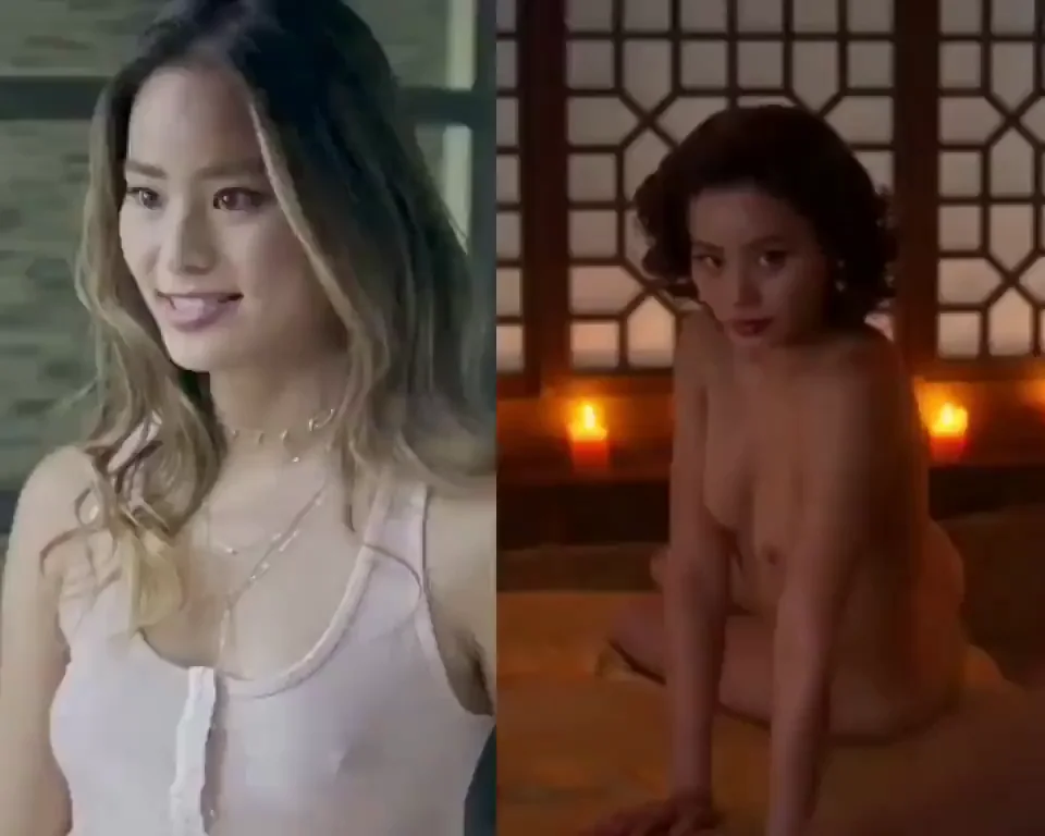 Jamie Chung's Steamy Nude Tease 🔥🍑