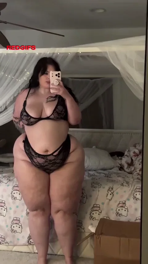 Fat.. but I sure ass hell can pull off this lingerie