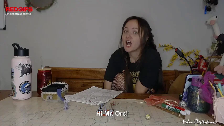 POV your player gets a little too into roleplaying the orc on elf gangbang