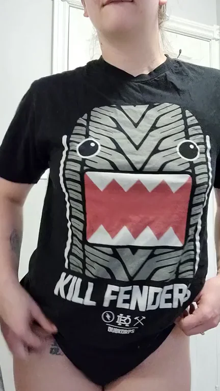 Tiny Titty Tease Drop in Killer Fender Gear – Wife's Slutty Reveal