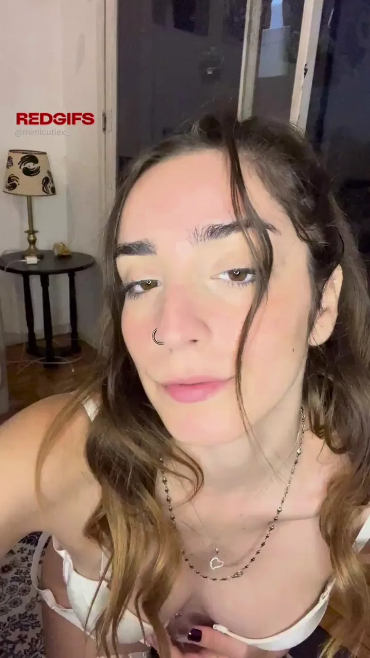 Playful Latina Teen Teases with Perky Tits & Garters 😈🍑