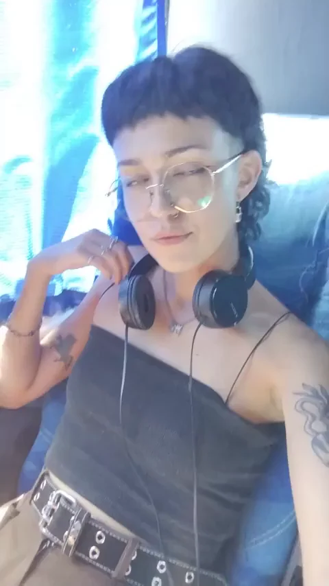 Risky Flash: Tattooed Latina Tease Pulls Top for Perky Naturals