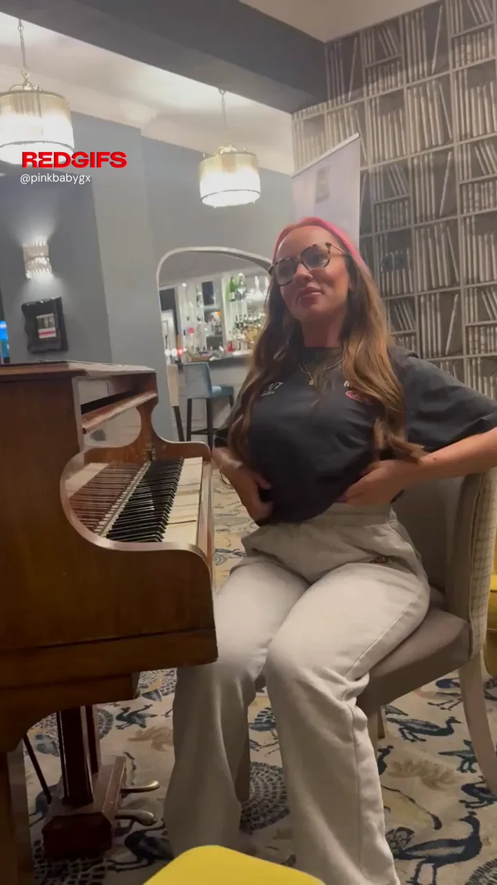 My tits can play the piano