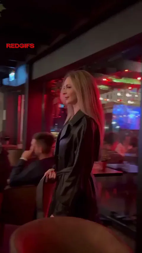 I think I got some attention at a crowded bar