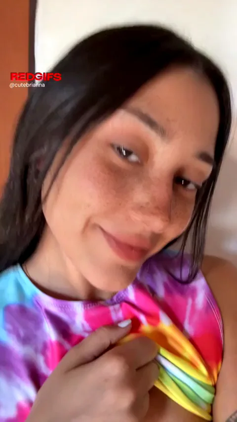 Latina Tease's Rock-Hard Nipples Begging for Attention