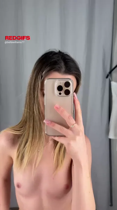 Teen Slut's Wild Riding in the Changing Room Cumshot