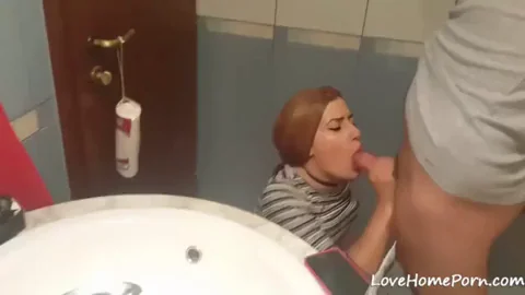 Massive Cum Blast All Over Her Striped Slut Shirt