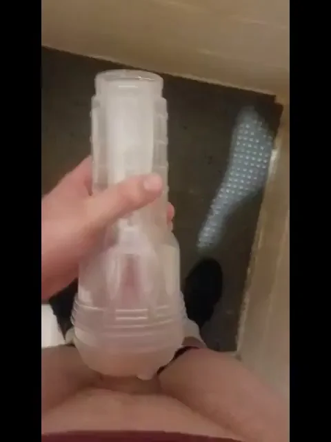 New Year's Fireworks Cumshot from Trans Slut's Thick Cock 💦🎆