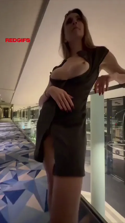 Fun right above reception in hotel