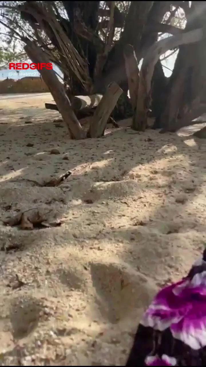 Beach Slut Flashes Juicy Pussy in Public
