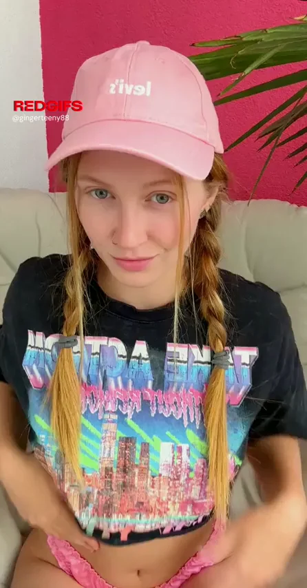Playful Slut in Pink Hat Begs for Your Cock to Tame Her Horny Curves