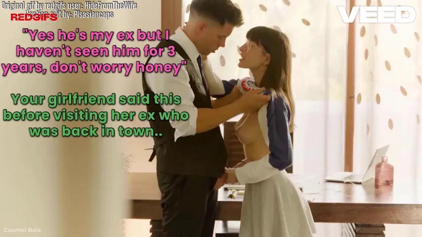 She hasn't seen him for 3 years, but you heard they were.. passionate