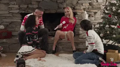 Yuletide Family Orgy: Slutty Sweaters & Santa's Thick Cocks