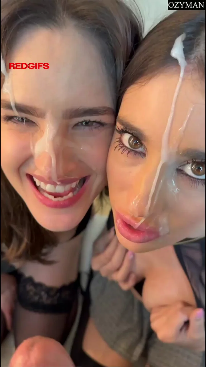 Hot girl shares her boyfriends cumshot with her bestfriend