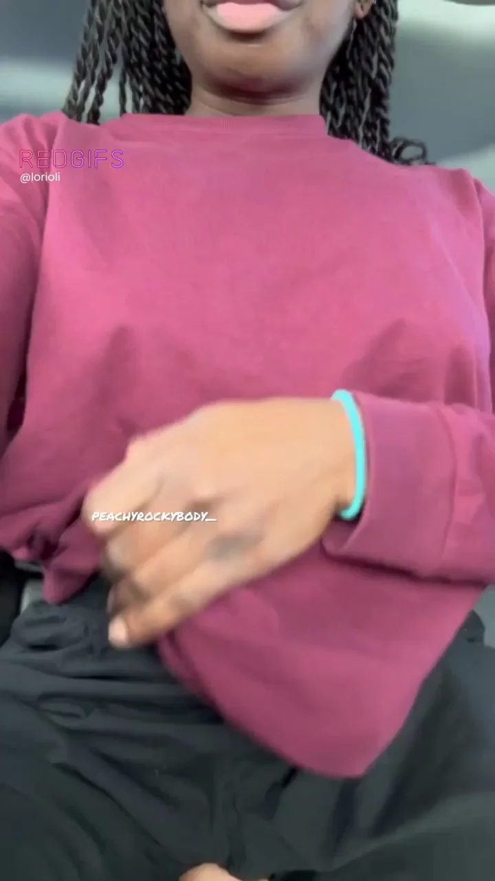 Ebony Babe's Massive Tits Begging for Your Hungry Mouth