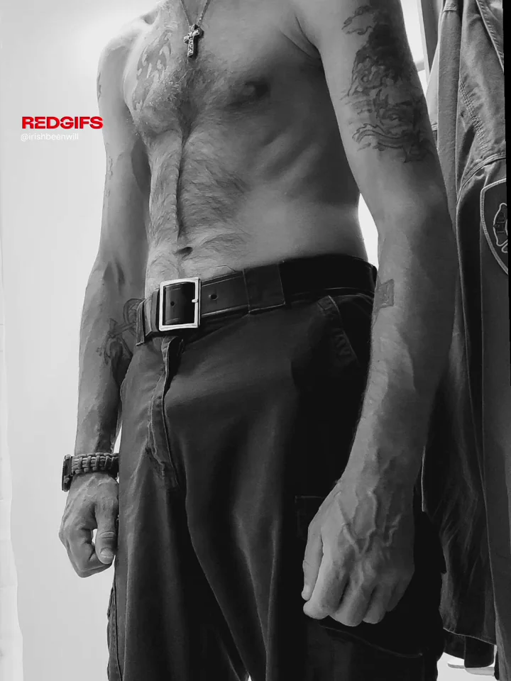 🔥 Fireman Daddy in 40s Drops Trousers & Strokes Massive BWC Uniform Tease 😈🍆
