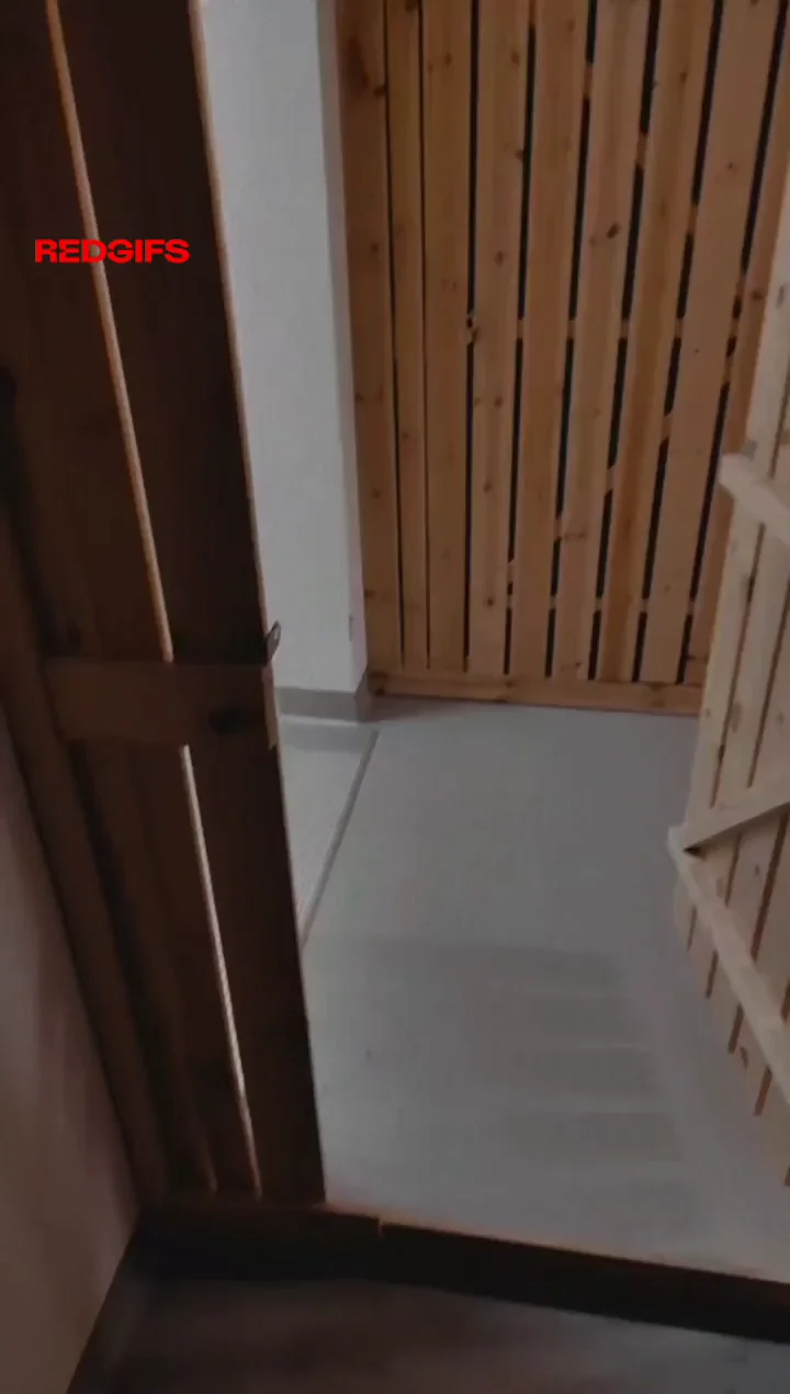 Got horny in the storage area. Big cumshot
