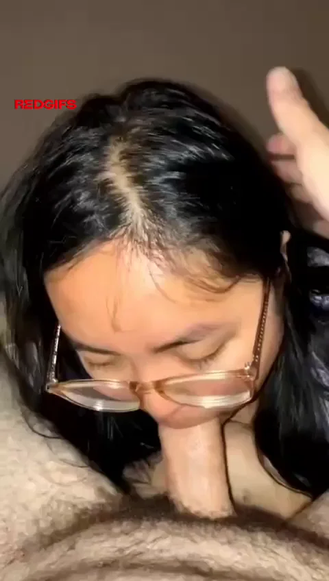 Glasses Slut Devours Her Fave Thick Cock