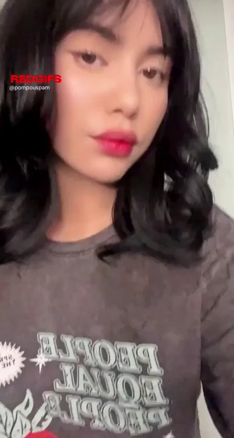 I can’t stop playing with my boobs