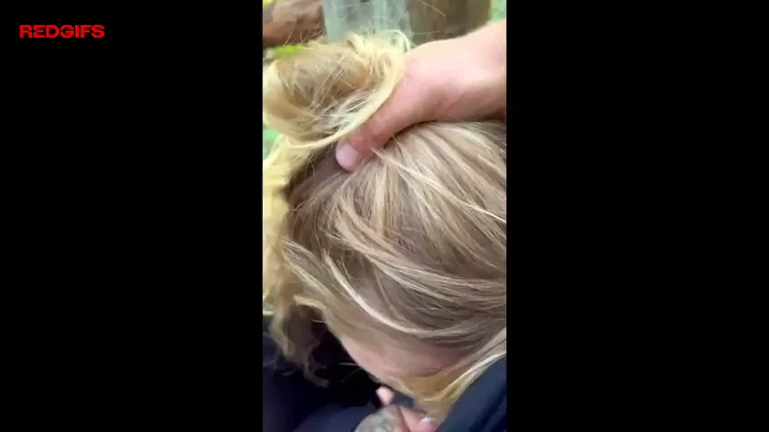 Gigantic Cumshot after some super sloppy head